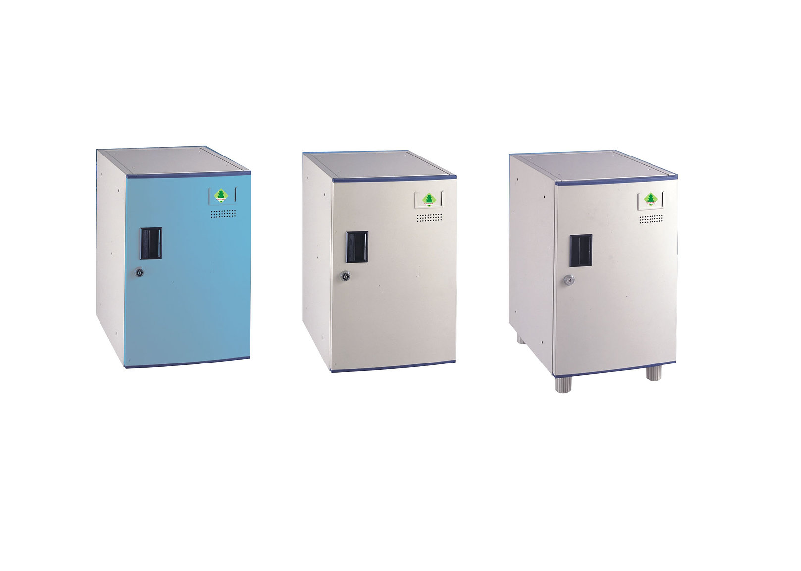 全鋼圓弧門片-鑰匙置物櫃W30D40H44cm