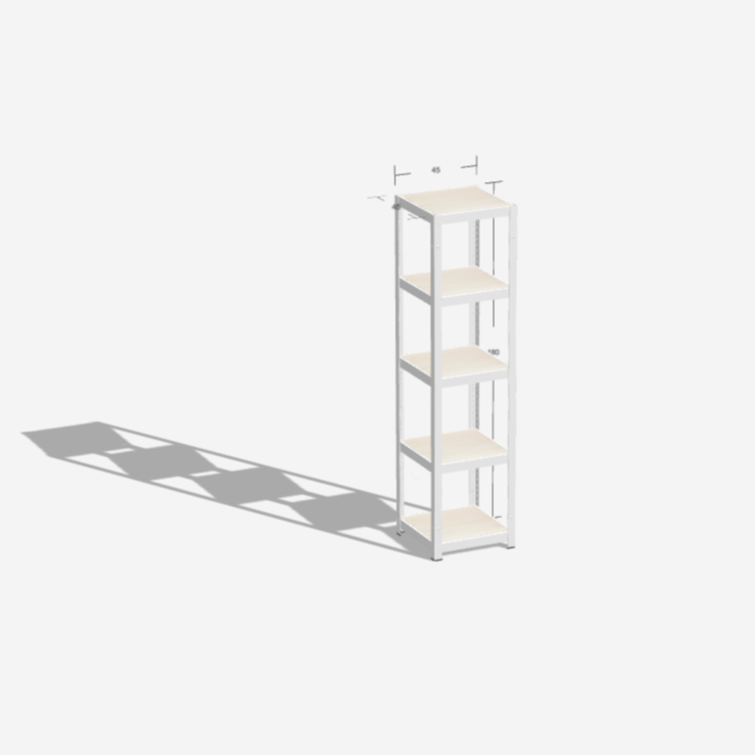 正方高角鋼置物層架